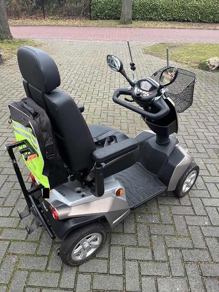 Kymco New Maxer – Scootmobiel – Goud – Zeer Compleet, Diversen, Brommobielen en Scootmobielen, Zo goed als nieuw, Kymco, 46 km of meer