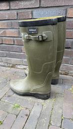 Aigle laarzen / groen / 42, Kleding | Heren, Overige kleuren, Ophalen of Verzenden, Regenlaarzen, Zo goed als nieuw
