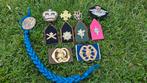 Leger Lot Emblemen, Ophalen of Verzenden, Landmacht, Nederland, Embleem of Badge