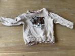 Meisjes trui met poes opdruk maat 80, Ophalen of Verzenden, Gebruikt, Meisje