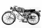 Moto Guzzi Cardellino two-stroke lightweight 1954 motorcycle, Verzenden, Foto, Nieuw, 1940 tot 1960