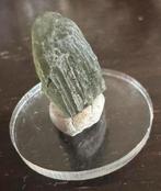 Moldaviet stukje Chlum gewicht 1,19 gram, Ophalen of Verzenden, Mineraal