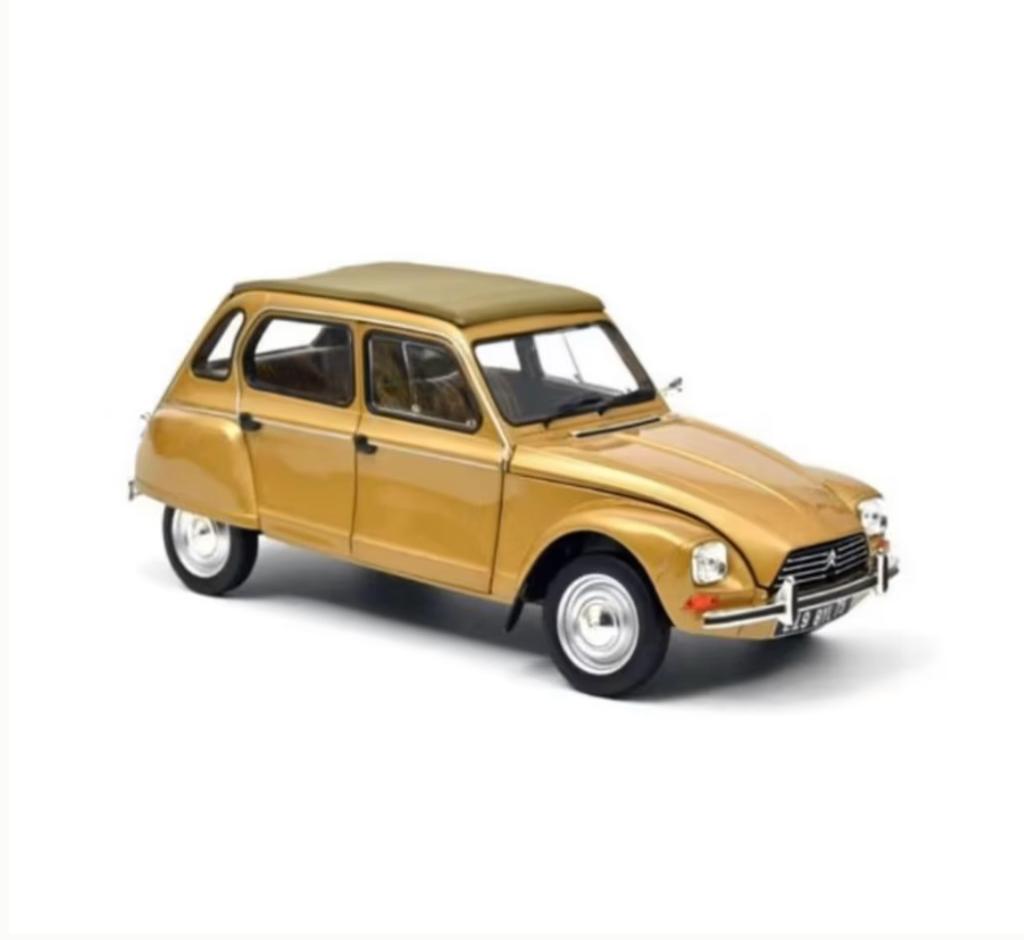 CITROEN DYANE 6 '78 Beige met. schaal 1/18 NOREV REF. 181619, Verzenden, Nieuw, Auto, Norev