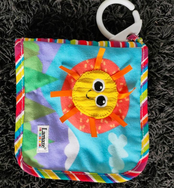 Lamaze Babyboekje - Zo goed als nieuw!, Kinderen en Baby's, Speelgoed | Babyspeelgoed, Zo goed als nieuw, Overige typen, Ophalen of Verzenden