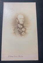 cdv carte de visite M Verveer La Haye Koning Willem 2, Verzamelen, Verzenden, Foto, Zo goed als nieuw, Voor 1940