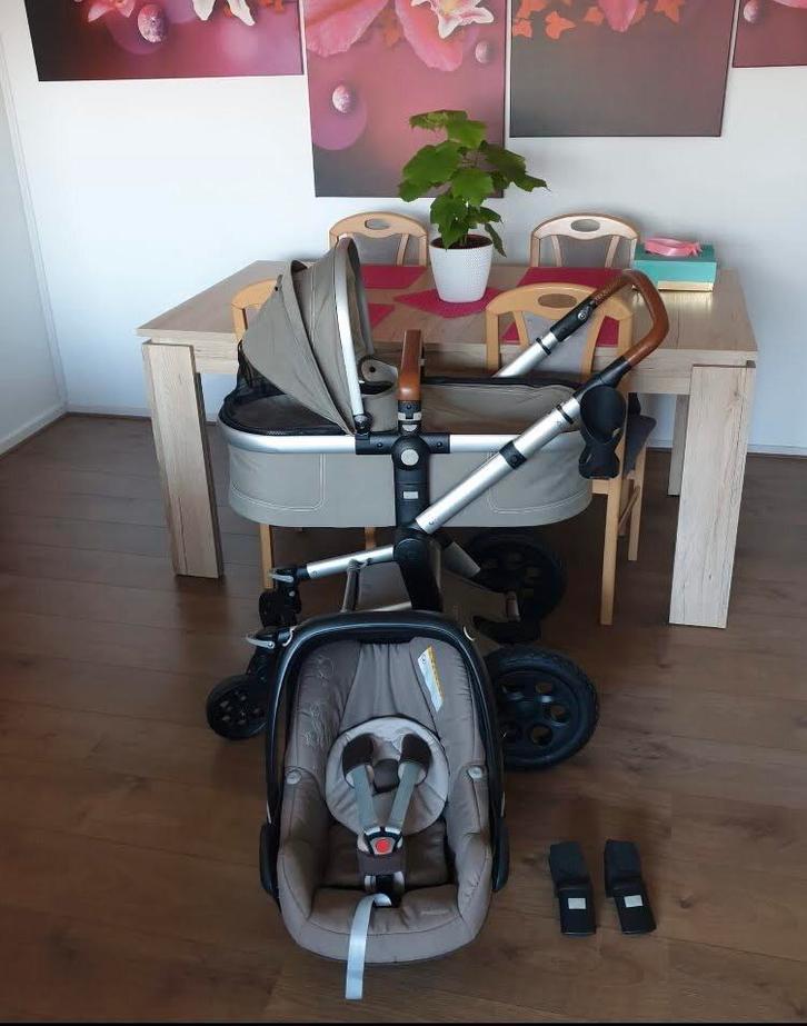 Joolz elephant grey, Kinderen en Baby's, Kinderwagens en Combinaties, Zo goed als nieuw, Kinderwagen, Overige merken, Luchtbanden