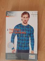 Thermohemd nieuw, Kleding | Heren, Maat 52/54 (L), Blauw, Overige typen, Nieuw