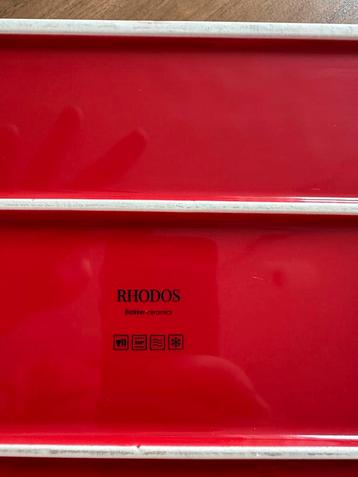 Rode Ovenschaal - Rhodes Blokker Ceramics beschikbaar voor biedingen