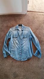Nieuwe jeans / spijkerstof blouse - maat M, Kleding | Dames, Ophalen of Verzenden, Nieuw, Maat 38/40 (M), Blauw