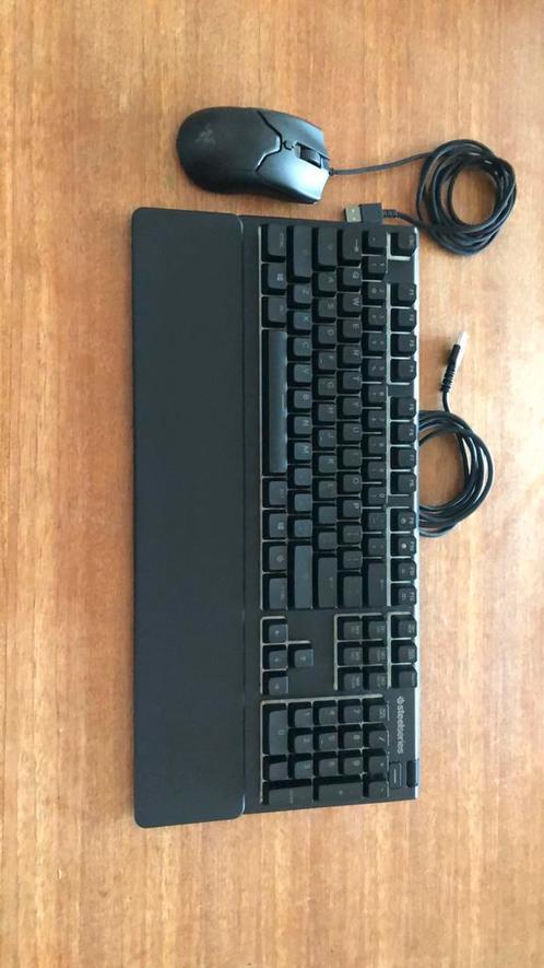 Toestenbord: steelseries en muis: Razer, Computers en Software, Toetsenborden, Nieuw, Ophalen of Verzenden
