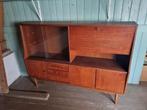 Leuke vintage kast, deens design highboard, Huis en Inrichting, Kasten | Dressoirs, Ophalen, Zo goed als nieuw