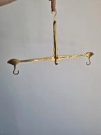 Antieke vintage waag / decoratieve hanger messing, Ophalen of Verzenden