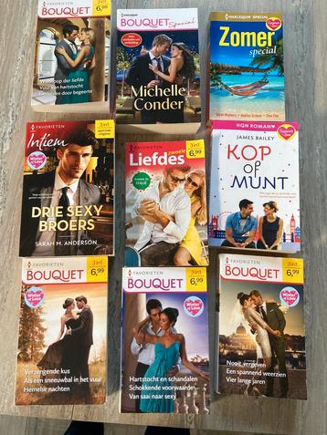 Bouquetreeks boeken, nieuw beschikbaar voor biedingen