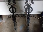 2x Zwaar smeedijzeren decoratief ornament, Ophalen