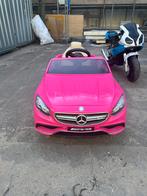 Roze mercedes 3-6 jaar, Kinderen en Baby's, Ophalen of Verzenden, Gebruikt