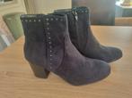 Blauwe suède look enkellaarsjes, maat 39., Ophalen, Zo goed als nieuw, Blauw