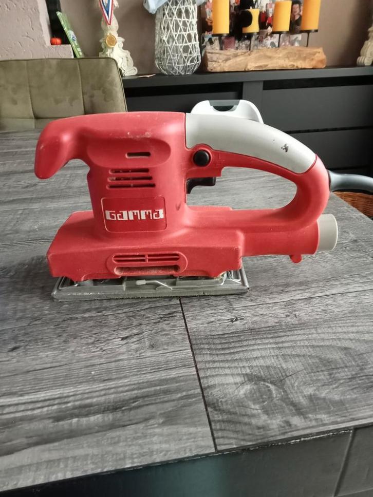 Gamma Vlakschuurmachine, Doe-het-zelf en Verbouw, Gereedschap | Schuurmachines, Zo goed als nieuw, Vlakschuurmachine, Minder dan 600 watt