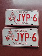 Matching Canadese numberplates nummerborden, Yukon JYP-6, Ophalen of Verzenden, Zo goed als nieuw, Auto's