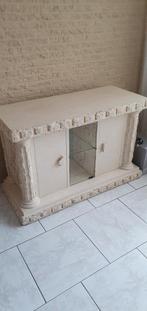 Dressoir met spiegel. En TV. Kast, Huis en Inrichting, Kasten | Dressoirs, Ophalen of Verzenden, Zo goed als nieuw, 25 tot 50 cm