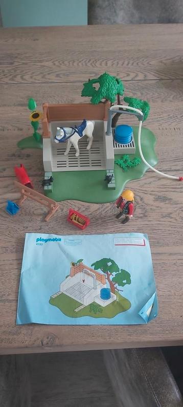 Playmobil 4193 Paardenwasstraat beschikbaar voor biedingen