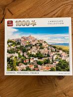 King Legpuzzel Gordes, Provence, France 1000 stukjes, Ophalen, 500 t/m 1500 stukjes, Zo goed als nieuw, Legpuzzel