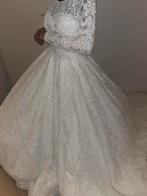 Trouwjurk, Ophalen of Verzenden, Zo goed als nieuw, Wit, Trouwjurk