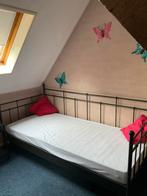 Meisjesbed z.g.a.n. degelijke uitvoering., Huis en Inrichting, Slaapkamer | Bedden, Ophalen, 90 cm, Eenpersoons, Zwart