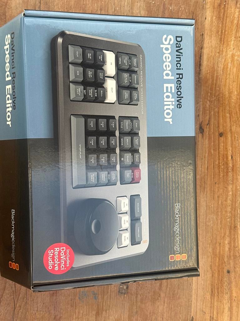 DaVinci Resolve Speed Editor Console - Nieuwstaat, Ophalen of Verzenden, Zo goed als nieuw, Video