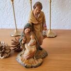 Beeldje kerst Jozef Maria met kindeke Jezus hars ETGTA.S.V., Diversen, Kerst, Ophalen of Verzenden, Zo goed als nieuw
