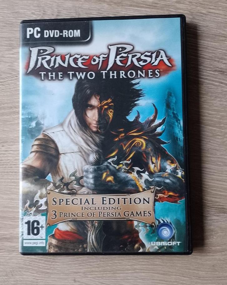 pc prince of persia the two thrones special edition, Spelcomputers en Games, Games | Pc, Gebruikt, Avontuur en Actie, 1 speler