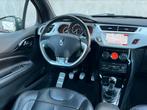 Zuinige Citroen DS3 1.6 THP 155PK Benzine/Apk/Navi/Airco!, Auto's, 15 km/l, Zwart, Bedrijf, Handgeschakeld