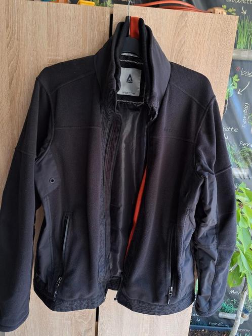 SCHITTEREND FLEECE JACK GEVOERD MAAT XL MERK GAASTRA, Kleding | Heren, Jassen | Zomer, Zo goed als nieuw, Zwart, Ophalen of Verzenden