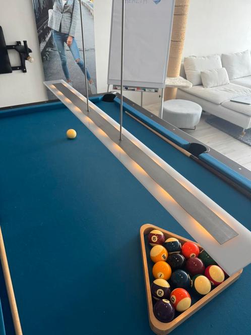RVS dimbare hanglamp LED pooltafel dimbaar dimmer, Huis en Inrichting, Lampen | Hanglampen, 75 cm of meer, Glas, Ophalen