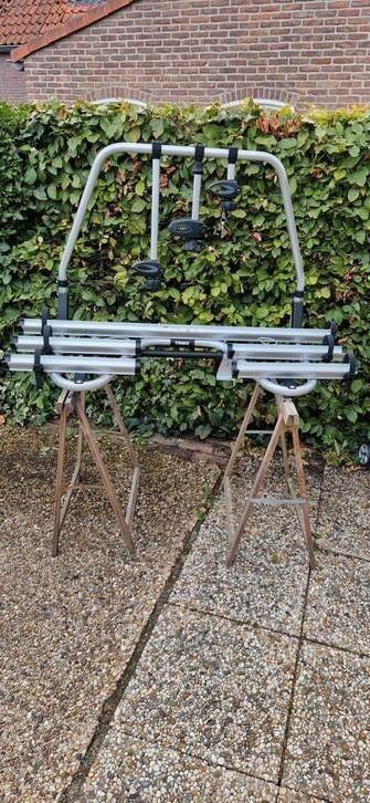 Thule Superb voor 3 fietsen, voor op de Dissel caravan, Auto diversen, Fietsendragers, Gebruikt, Fietsendrager-accessoire, 3 fietsen of meer