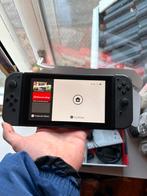 Nintendo switch* met controller, twee stuurtjes en 3 spellen, Spelcomputers en Games, Ophalen of Verzenden, Zo goed als nieuw