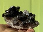 Rookkwarts morion cluster mineralen, Ophalen of Verzenden, Mineraal