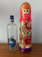 Matroesjka, wodka fles houder, fles houder, hout, handmade,, Antiek en Kunst, Ophalen of Verzenden