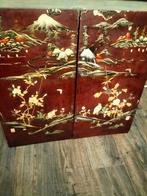 Antieke Japanse wandpanelen Mount Fuji, Antiek en Kunst, Kunst | Niet-Westerse kunst, Ophalen