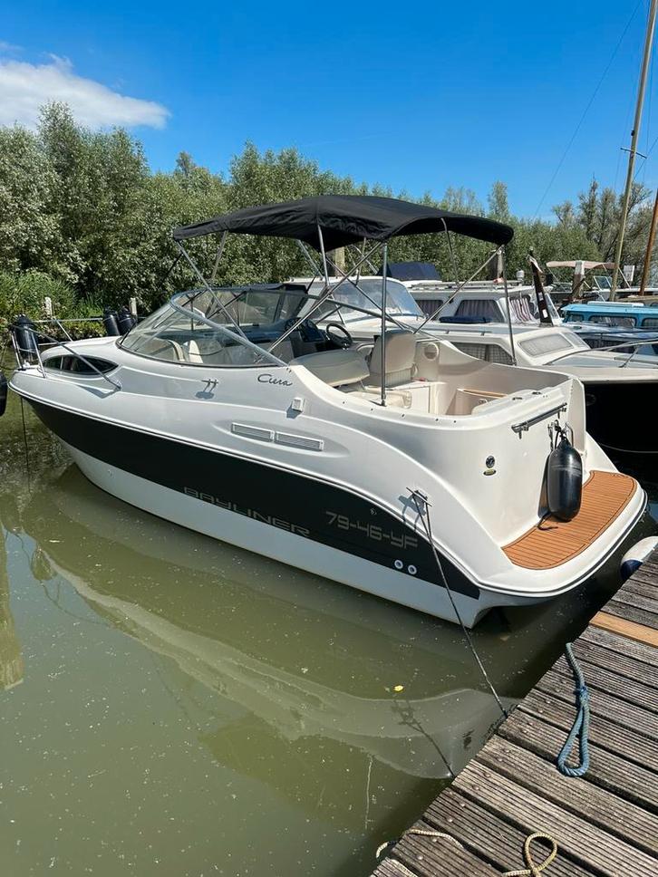 BAYLINER 26.5 widebody boegschroef, Watersport en Boten, Motorboten en Motorjachten, Zo goed als nieuw, Polyester, 6 tot 9 meter