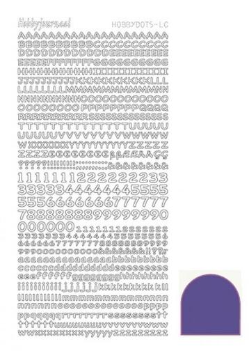 Hobbyjournaal hobbydots stickervel mirror violet STDMLC6 beschikbaar voor biedingen