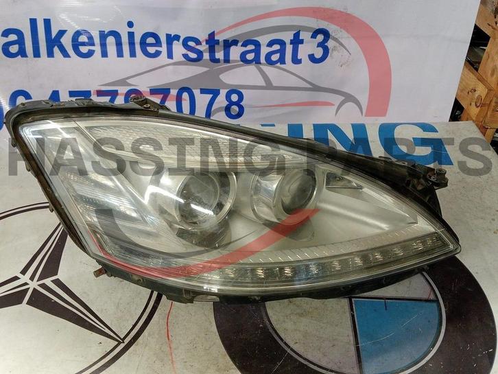 MERCEDES S KLASSE W221 XENON KOPLAMP RECHTS A2218201259, Auto-onderdelen, Verlichting, Mercedes-Benz, Gebruikt, Ophalen of Verzenden