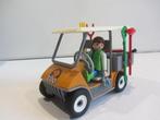 Playmobil Dierenverzorger met golfkarretje en materiaal 6636, Ophalen of Verzenden, Gebruikt, Los playmobil