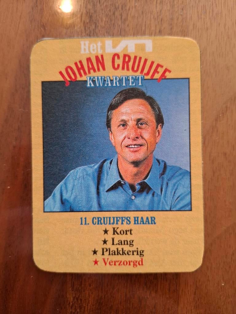 Johan Cruijff Kwartet - Vrij Nederland Editie, Ophalen of Verzenden, Gebruikt, Ajax, Spel