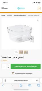 Voerbak ara, Ophalen of Verzenden, Gebruikt, Eten en Drinken