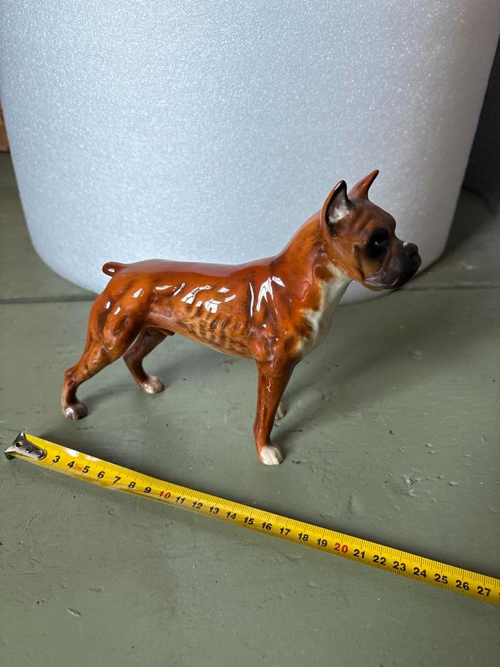 Goebel Beeldje Hond boxer, Verzamelen, Beelden en Beeldjes, Zo goed als nieuw, Dier, Ophalen of Verzenden