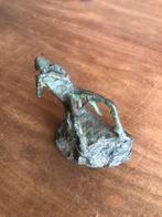 Mondharmonicaspeler Jits Bakker | brons beeldje, Antiek en Kunst, Ophalen of Verzenden