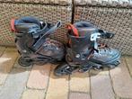 Skeelers Oxelo verstelbaar 35-38 incl. beschermers., Inline skates 4 wielen, Ophalen, Overige merken, Verstelbaar