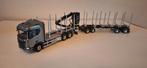 Tekno Scania R650 V8 bomenwagen., Overige merken, 1:50 of kleiner, Ophalen of Verzenden, Zo goed als nieuw