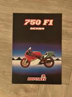 Folder Ducati 750 F1 Desmo, Ophalen of Verzenden