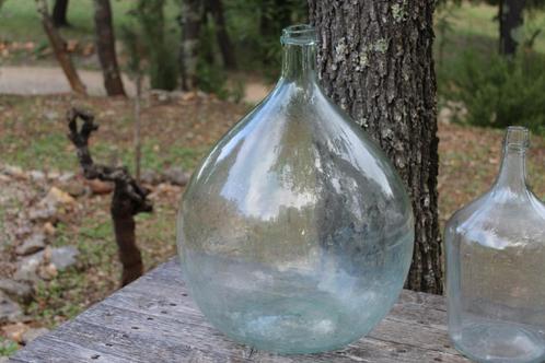 Brocante - Verzameling oude Franse zuurflessen!, Antiek en Kunst, Curiosa en Brocante, Ophalen